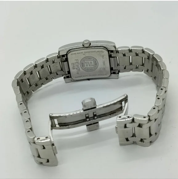 FENDI WATCH WOMEN'S PINK x SILVER